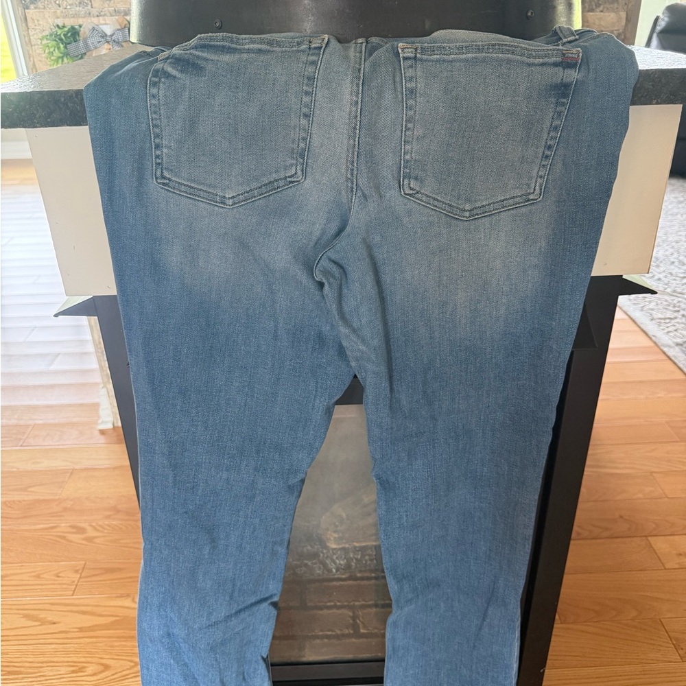 Maurices Women's Blue Slim Boot Cut mid rise Jeans - Picture 4 of 5